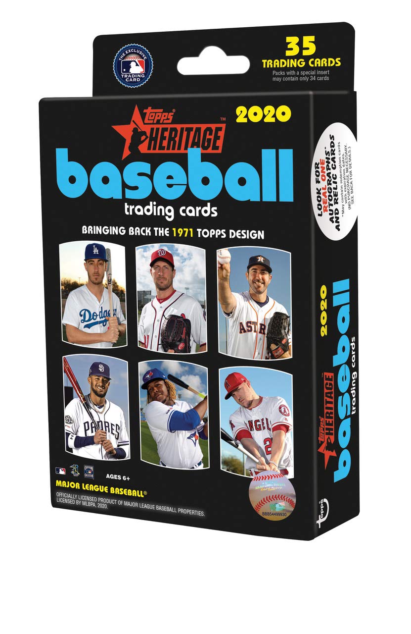 【新品未開封】2018 Topps Heritage Hanger box 25 TOPPS HERITAGE BASEBALL HANGER BOX - Walmart.com